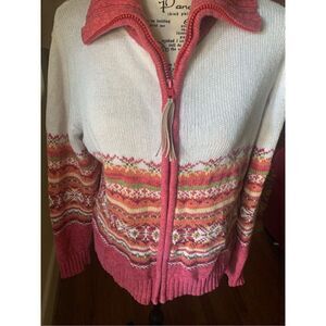 ￼ mountain lake zip up cardigan